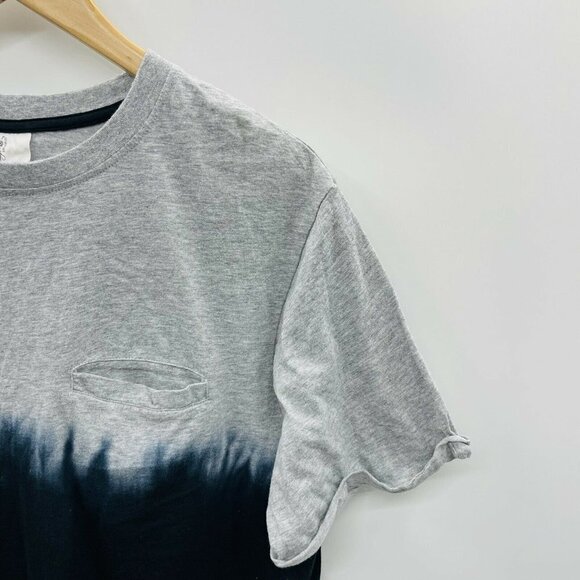 Sovereign Code Mens Size Medium Segundo T-Shirt Short Sleeves Dip Dye Black 1265 - Picture 3 of 8